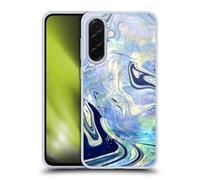 Head Case Designs Officially Licensed Nature Magick Blue Mermaid Rose Gold Marble Gel Case [Military Grade Protection] Compatible With Samsung Galaxy A36 5G