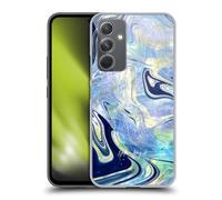 Head Case Designs Officially Licensed Nature Magick Blue Mermaid Rose Gold Marble Hard Back Case Compatible With Samsung Galaxy A54 5G