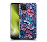 Head Case Designs Officially Licensed Nature Magick Blue Paint Blobs Gel Case [Military Grade Protection] Compatible With Samsung Galaxy A12 (2020)