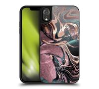 Head Case Designs Officially Licensed Nature Magick Bronze Luxe Gold Marble Metallic Gel Armour Case [Military Grade Protection] Compatible With Apple iPhone XR