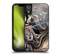 Head Case Designs Officially Licensed Nature Magick Copper Luxe Gold Marble Metallic Gel Armour Case [Military Grade Protection] Compatible With Apple iPhone XR