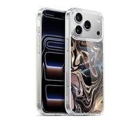 Head Case Designs Officially Licensed Nature Magick Copper Luxe Gold Marble Metallic Gel Case [Military Grade Protection] Compatible with Apple iPhone 17 Pro Max and Compatible with MagSafe