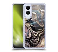 Head Case Designs Officially Licensed Nature Magick Copper Luxe Gold Marble Metallic Gel Case [Military Grade Protection] Compatible With Samsung Galaxy S25 Edge