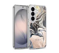 Head Case Designs Officially Licensed Nature Magick Cream Luxe Gold Marble Metallic Gel Case [Military Grade Protection] Compatible with Samsung Galaxy S26 Plus and Compatible with MagSafe