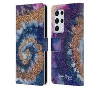 Head Case Designs Officially Licensed Nature Magick Detailed Color Tints Leather Wallet Case Compatible With Samsung Galaxy S21 Ultra 5G