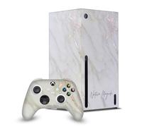 Head Case Designs Officially Licensed Nature Magick Gold Art Mix Game Console Wrap and Game Controller Skin Bundle Compatible With Xbox Series X