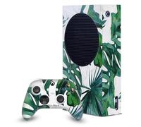 Head Case Designs Officially Licensed Nature Magick Green Art Mix Game Console Wrap and Game Controller Skin Bundle Compatible With Xbox Series S Console & Controller Bundle