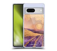 Head Case Designs Officially Licensed Nature Magick Mauve Land Various Collection Gel Case [Military Grade Protection] Compatible With Google Pixel 7