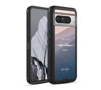 Head Case Designs Officially Licensed Nature Magick Mountains So The Adventure Begins Quote Ultra-Armoured Shockproof Case [Military Grade Protection] Compatible With Google Pixel 8 Pro