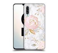 Head Case Designs Officially Licensed Nature Magick Pink Gold Roses Pink Glitter Flowers On Marble Hard Back Case Compatible With Samsung Galaxy A90 5G (2019)