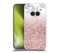 Head Case Designs Officially Licensed Nature Magick Pink Rose Gold Sparkles Marble Glitter Sparkle Pastel Gel Case [Military Grade Protection] Compatible With Nothing Phone (2a)