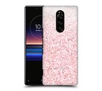 Head Case Designs Officially Licensed Nature Magick Pink Sparkle 2 Rose Gold Marble Glitter Hard Back Case Compatible With Sony Xperia XZ4 / One