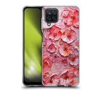 Head Case Designs Officially Licensed Nature Magick Poppy Paint Blobs Gel Case [Military Grade Protection] Compatible With Samsung Galaxy A12 (2020)