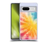 Head Case Designs Officially Licensed Nature Magick Retro Color Tints Gel Case [Military Grade Protection] Compatible With Google Pixel 7