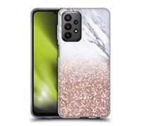 Head Case Designs Officially Licensed Nature Magick Rose Gold Glitter Glittery Marble Sparkle Gel Case [Military Grade Protection] Compatible With Samsung Galaxy A23 / 5G (2022)