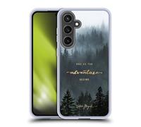 Head Case Designs Officially Licensed Nature Magick Trees So The Adventure Begins Quote Gel Case [Military Grade Protection] Compatible with Samsung Galaxy S24 FE and Compatible with MagSafe