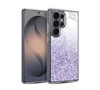 Head Case Designs Officially Licensed Nature Magick Ultra Violet Purple Sparkles Marble Glitter Sparkle Pastel Gel Case Compatible with Samsung Galaxy S26 Ultra & Compatible with MagSafe