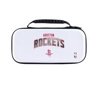 Head Case Designs Officially Licensed NBA Arch Smoke Text Houston Rockets Logo White Hard Storage Travel Carry Case Compatible With Nintendo Switch 2