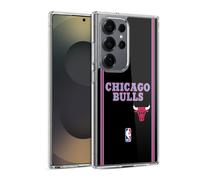 Head Case Designs Officially Licensed NBA Black City Design Chicago Bulls Logo Gel Case [Military Grade Protection] Compatible with Samsung Galaxy S25 Ultra and Compatible with MagSafe