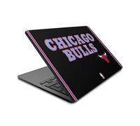 Head Case Designs Officially Licensed NBA Black City Design Chicago Bulls Logo Vinyl Sticker Skin Decal Cover Compatible With MacBook Air 13.6" A2681/A3113/A3240 2022/2024/2025