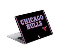 Head Case Designs Officially Licensed NBA Black City Design Chicago Bulls Logo Vinyl Sticker Skin Decal Cover Compatible With MacBook Pro 16" A2485