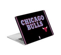 Head Case Designs Officially Licensed NBA Black City Design Chicago Bulls Logo Vinyl Sticker Skin Decal Cover Compatible With MacBook Pro 15.4" A1707/A1990