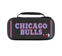 Head Case Designs Officially Licensed NBA Black City Design Text Chicago Bulls Logo Hard Storage Travel Carry Case Compatible With Nintendo Switch 2
