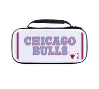 Head Case Designs Officially Licensed NBA Black City Design Text Chicago Bulls Logo White Hard Storage Travel Carry Case Compatible With Nintendo Switch 2