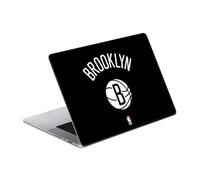 Head Case Designs Officially Licensed NBA Black Design Brooklyn Nets Logo Vinyl Sticker Skin Decal Cover Compatible With MacBook Pro 14" A2442