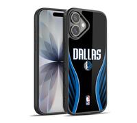 Head Case Designs Officially Licensed NBA Black Design Dallas Mavericks Logo Gel Armour Case [Military Grade Protection] Compatible With Apple iPhone 17