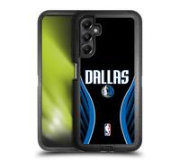 Head Case Designs Officially Licensed NBA Black Design Dallas Mavericks Logo Ultra-Armoured Shockproof Case [Military Grade Protection] Compatible With Samsung Galaxy A05s