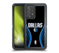Head Case Designs Officially Licensed NBA Black Design Dallas Mavericks Logo Ultra-Armoured Shockproof Case [Military Grade Protection] Compatible With Galaxy A52 / A52s / 5G (2021)