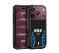 Head Case Designs Officially Licensed NBA Black Design Dallas Mavericks Logo Ultra-Armoured Shockproof Case [Military Grade Protection] Compatible With Apple iPhone 18 Pro Max