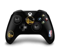 Head Case Designs Officially Licensed NBA Black Design Golden State Warriors Logo Vinyl Sticker Gaming Skin Decal Cover Compatible With Xbox One S/X Controller