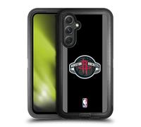 Head Case Designs Officially Licensed NBA Black Design Houston Rockets Logo Ultra-Armoured Shockproof Case [Military Grade Protection] Compatible With Samsung Galaxy A54 5G