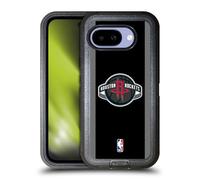 Head Case Designs Officially Licensed NBA Black Design Houston Rockets Logo Ultra-Armoured Shockproof Case [Military Grade Protection] Compatible With Google Pixel 9A