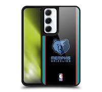 Head Case Designs Officially Licensed NBA Black Design Memphis Grizzlies Logo Gel Armour Case [Military Grade Protection] Compatible With Samsung Galaxy A55 5G