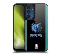 Head Case Designs Officially Licensed NBA Black Design Memphis Grizzlies Logo Gel Armour Case [Military Grade Protection] Compatible With Samsung Galaxy A15