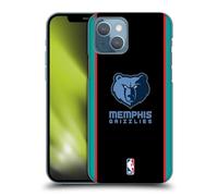 Head Case Designs Officially Licensed NBA Black Design Memphis Grizzlies Logo Hard Back Case Compatible With Apple iPhone 13