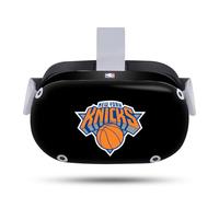 Head Case Designs Officially Licensed NBA Black Design New York Knicks Logo Vinyl Sticker Skin Decal Cover Compatible With Meta Quest 2