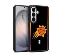 Head Case Designs Officially Licensed NBA Black Design Phoenix Suns Logo Gel Armour Case [Military Grade Protection] Compatible With Samsung Galaxy S26
