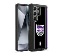 Head Case Designs Officially Licensed NBA Black Design Sacramento Kings Logo Ultra-Armoured Shockproof Case [Military Grade Protection] Compatible With Samsung Galaxy S24 Ultra 5G