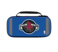 Head Case Designs Officially Licensed NBA Black Design Text Houston Rockets Logo Blue Hard Storage Travel Carry Case Compatible With Nintendo Switch 2
