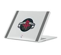 Head Case Designs Officially Licensed NBA Black Design Text Houston Rockets Logo Clear Glitter Hard Crystal Armour Laptop Case compatible with MacBook Air 13.6" A2681/A3113/A3240 2022/2024/2025