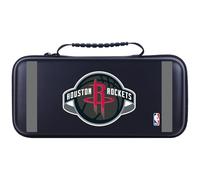 Head Case Designs Officially Licensed NBA Black Design Text Houston Rockets Logo Hard Storage Travel Carry Case Compatible With Legion Go