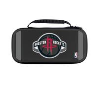 Head Case Designs Officially Licensed NBA Black Design Text Houston Rockets Logo Hard Storage Travel Carry Case Compatible With Nintendo Switch 2