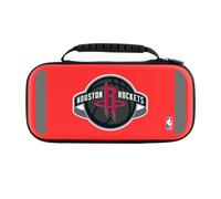 Head Case Designs Officially Licensed NBA Black Design Text Houston Rockets Logo Red Hard Storage Travel Carry Case Compatible With Nintendo Switch 2