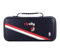 Head Case Designs Officially Licensed NBA Black Design Text Portland Trail Blazers Logo Hard Storage Travel Carry Case Compatible With Legion Go