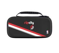Head Case Designs Officially Licensed NBA Black Design Text Portland Trail Blazers Logo Hard Storage Travel Carry Case Compatible With Nintendo Switch 2