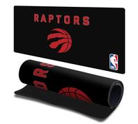 Head Case Designs Officially Licensed NBA Black Design Toronto Raptors Logo 23.62 x 11.81 x 0.12 inches (600 x 300 mm) - L Gaming Office Desk PC Keyboard Mouse Mat Pad